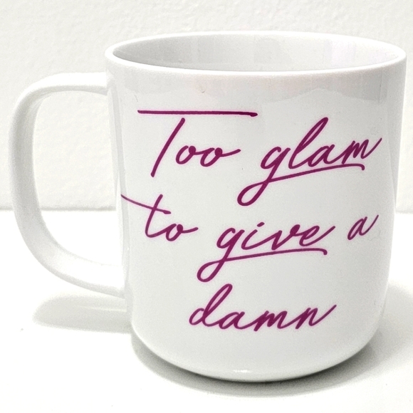 🇬🇧 Paperchase Too Glam To Give A Damn Mug - Picture 4 of 10